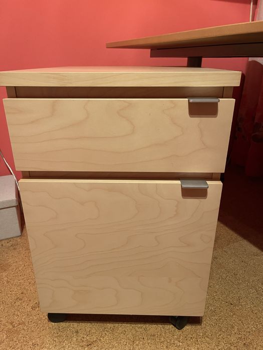 Комплект Бюро и шкаф IKEA + офис стол