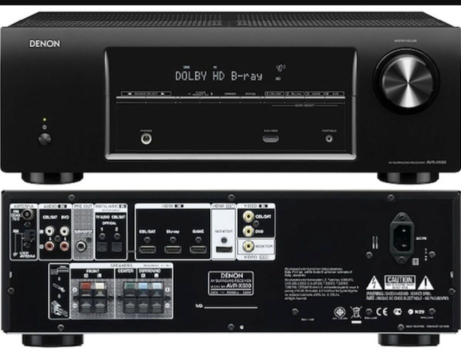 Denon avr x500 ресивер 5.1