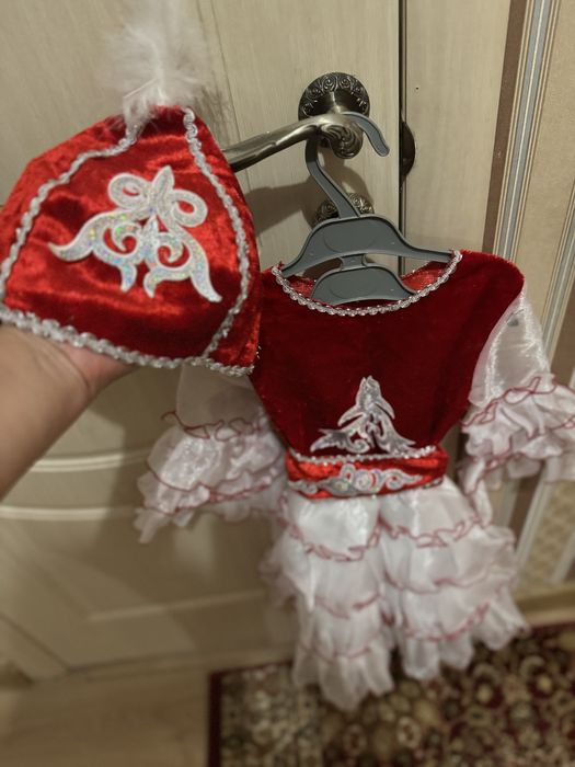 Национальное платье для девочки от 5 до 8 лет.