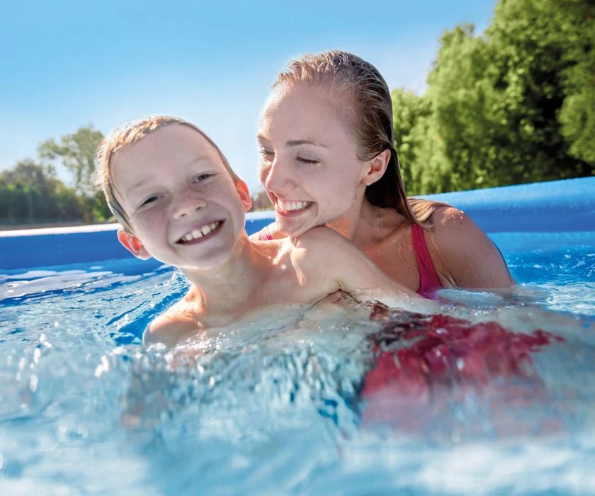 Надуваем басейн INTEX Easy Set, 457 х 122 см. с филтърна помпа