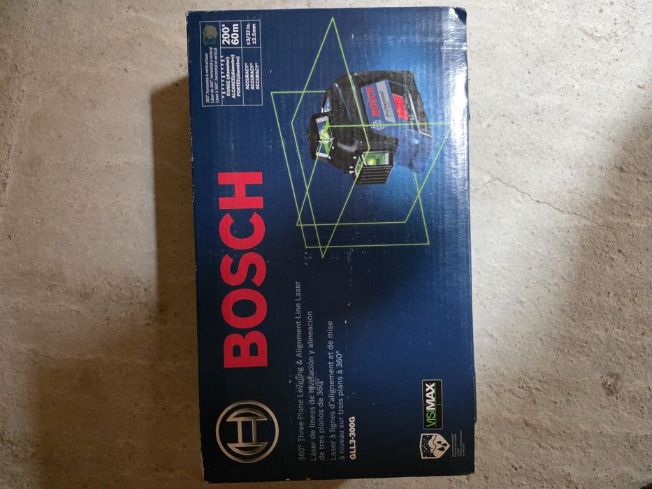 Bosch GLL3-300G, 360 градусов
