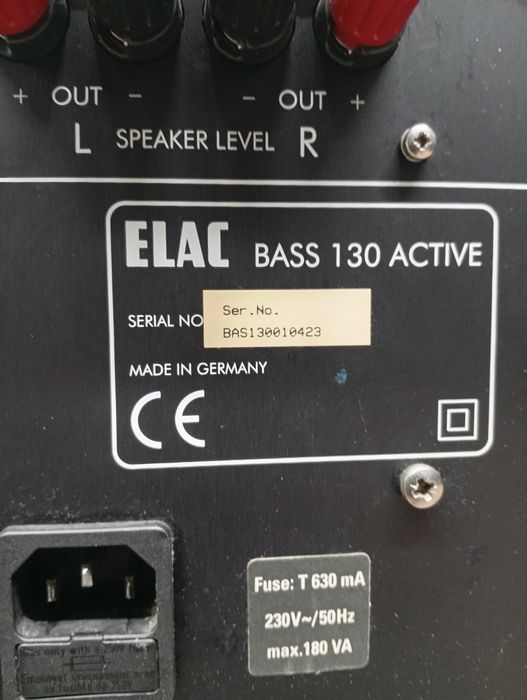 Активен субуфер Elac Bass-130