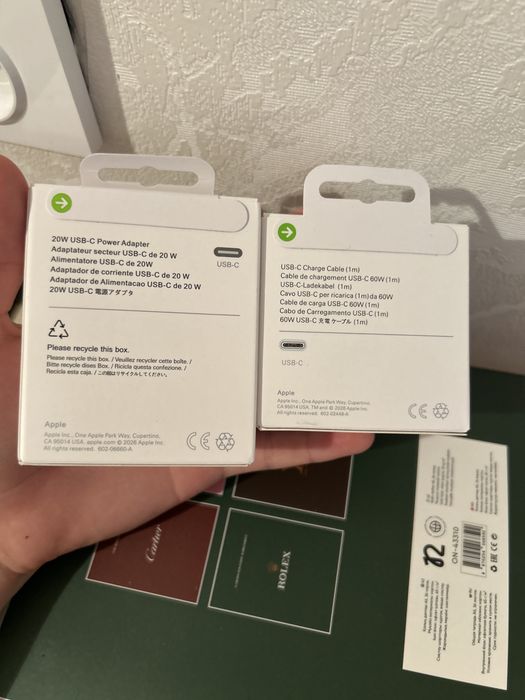 Комплект зарядка для айфон USB