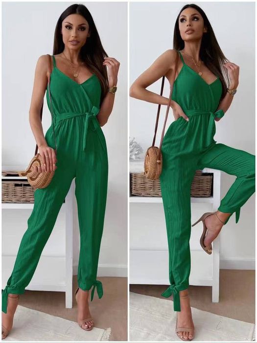 Дамски гащеризон в кралско синьо