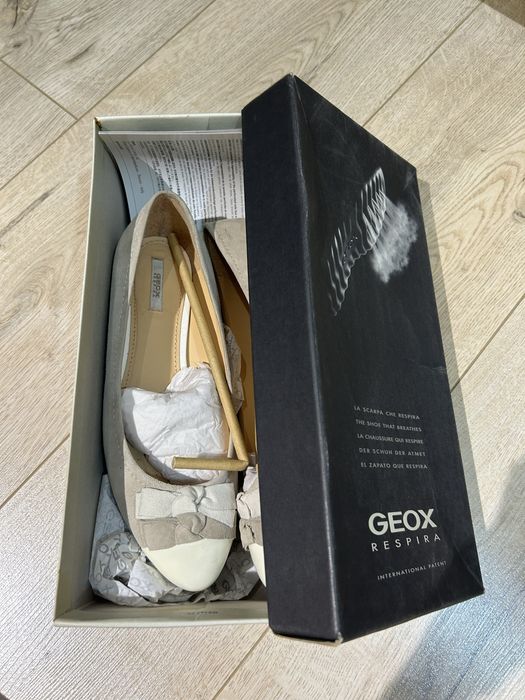 Новые туфли балетки Geox