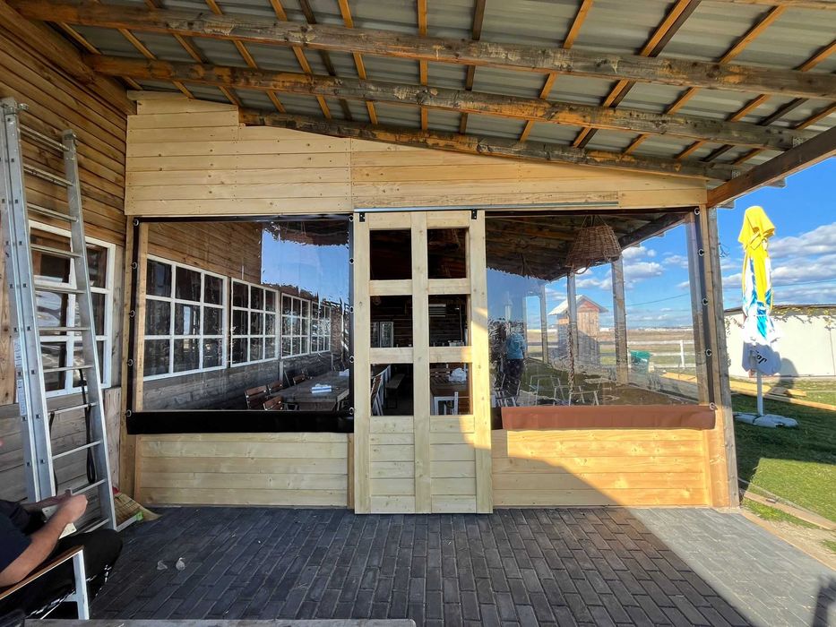 Producator folie terasa/ folii terase si foisoare transparenta