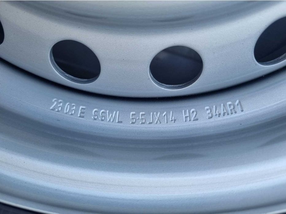 Roata 185 R14C, 102S, Anvelopa Security pe Janta 5.5Jx14 în 5 prezoane