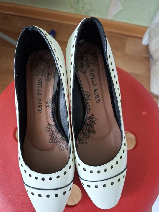 Пролам туфли белые