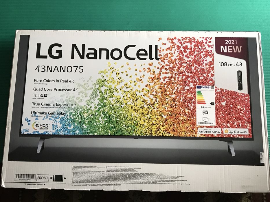43NANO75,LG-NanoCellLED4k/UHDTV-43"/108cm, nou (in cutie/folie).