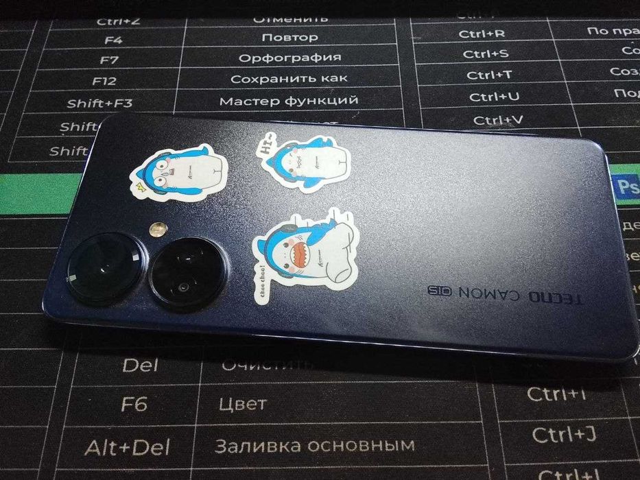 Tecno Camon 19 pro 8/128 +расширение до 16 гб оперативной памяти.