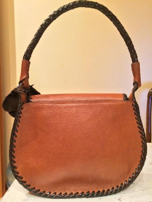 Испанская кожаная сумка, новая