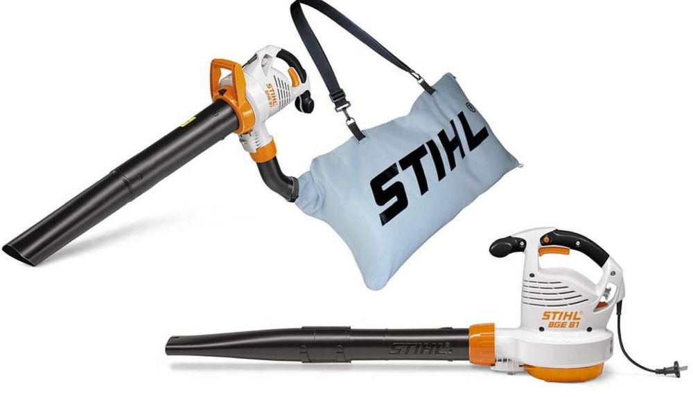 Всасывающий измельчитель STIHL SHE 71 (воздуходувка, садовой пылесос)