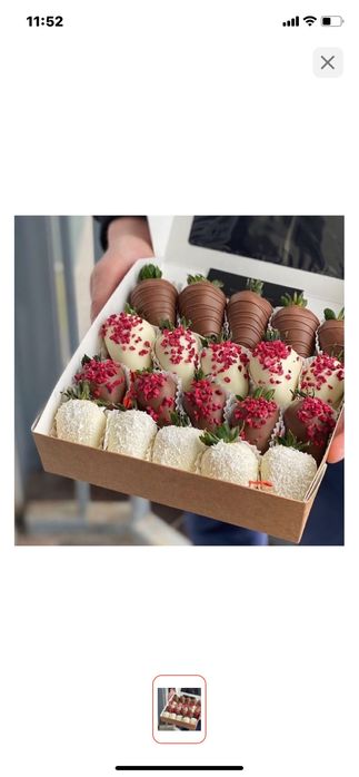 Клубника в шоколаде