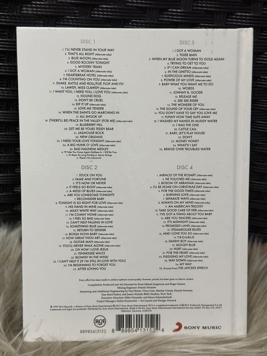 LОригинален албум-Platinum- 4 CD на Elvis Presley#Елвис Пресли