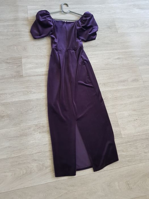 платье вечернее фиолетовое