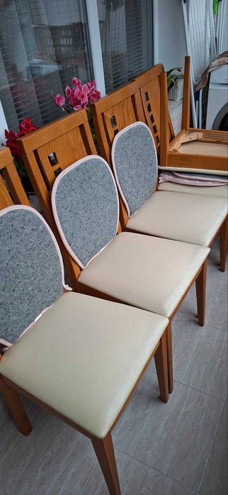 Трапезен стол за кухня 6 броя