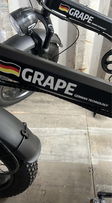 Электровелосипед Grape 2025 XLчерный
