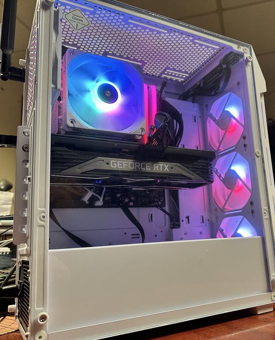 Геймърски компютър, full hd, Intel i5 14th, rtx 3070, 16gb, nvme