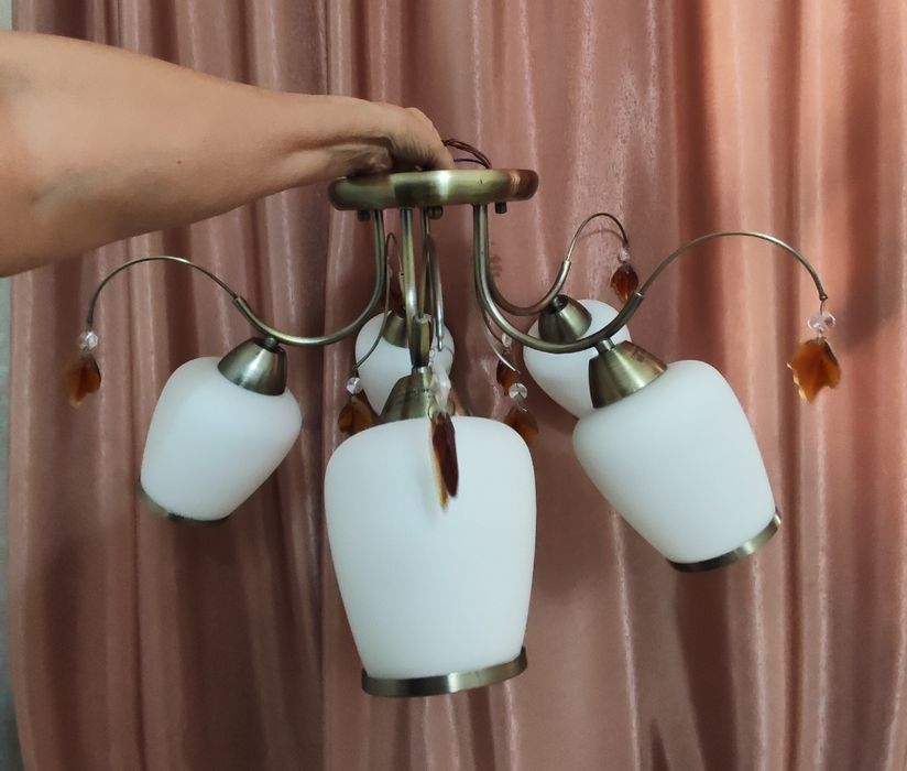 Люстра 5 рожковая