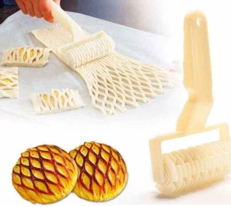 ролик нож для фигурной нарезки теста