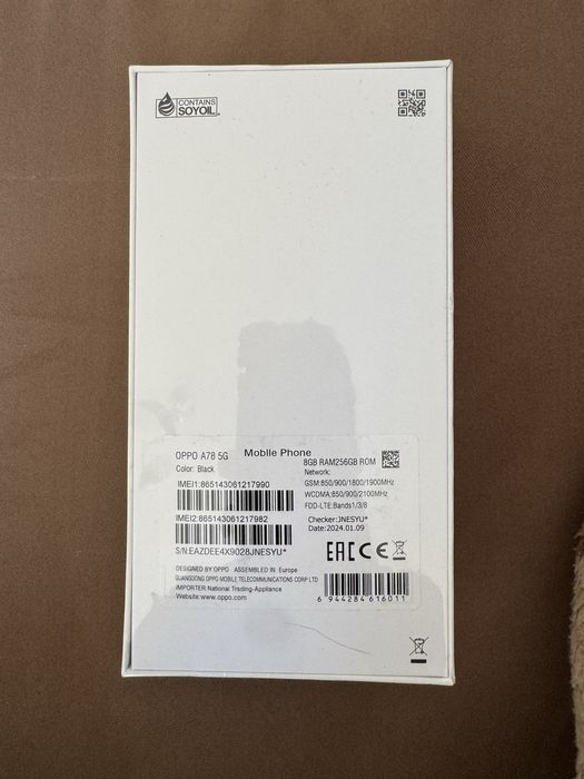 Смартфон OPPO A78