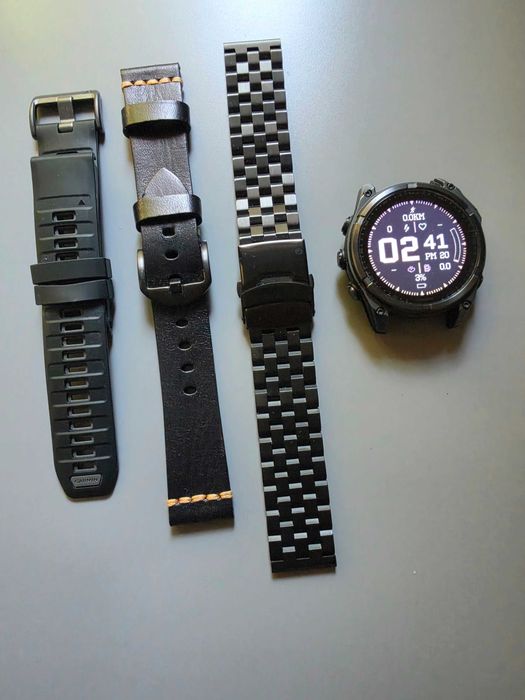 Ceas Garmin Fenix 8 SOLAR Sapphire Titanium 47mm IN GARANTIE - 2028