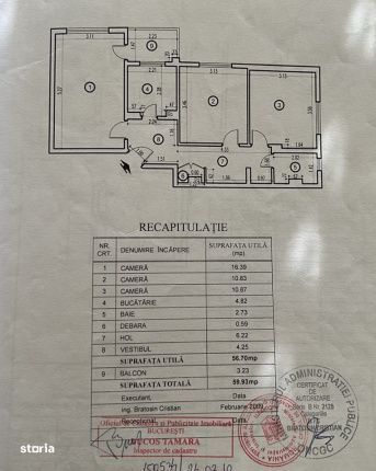 3 Camere-DECOMANDAT-Bloc Anvelopat-Bulevardul Chisinau