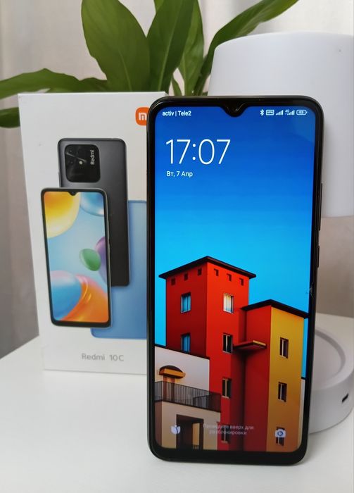 Xiaomi Redmi 10C. С коробкой!