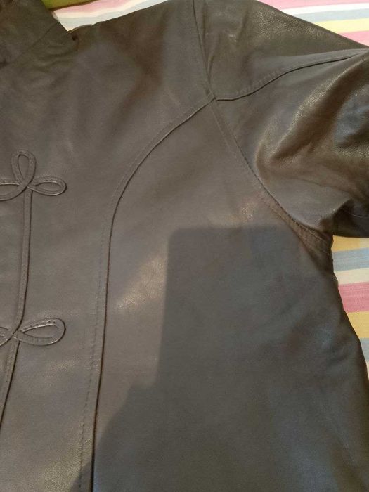 женская кожаная куртка новая