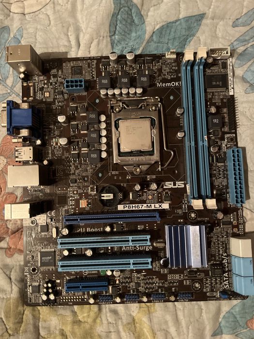 Продам материнскую плату asus 1155