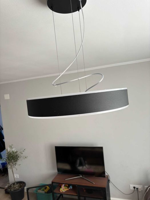 Lustra Philips Hue Enrave Pendant Black 33.5W 4300lm