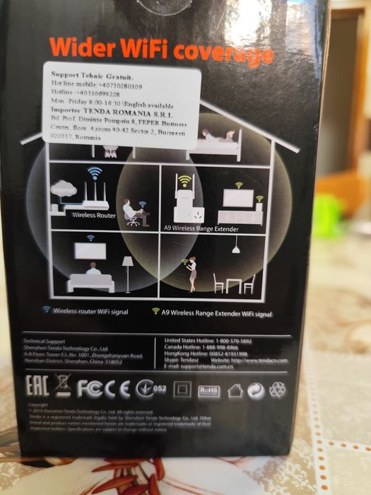 Extender internet Tenda