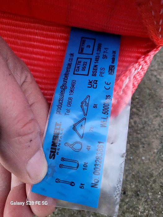 Centuri de ridicare 10 T 3 m