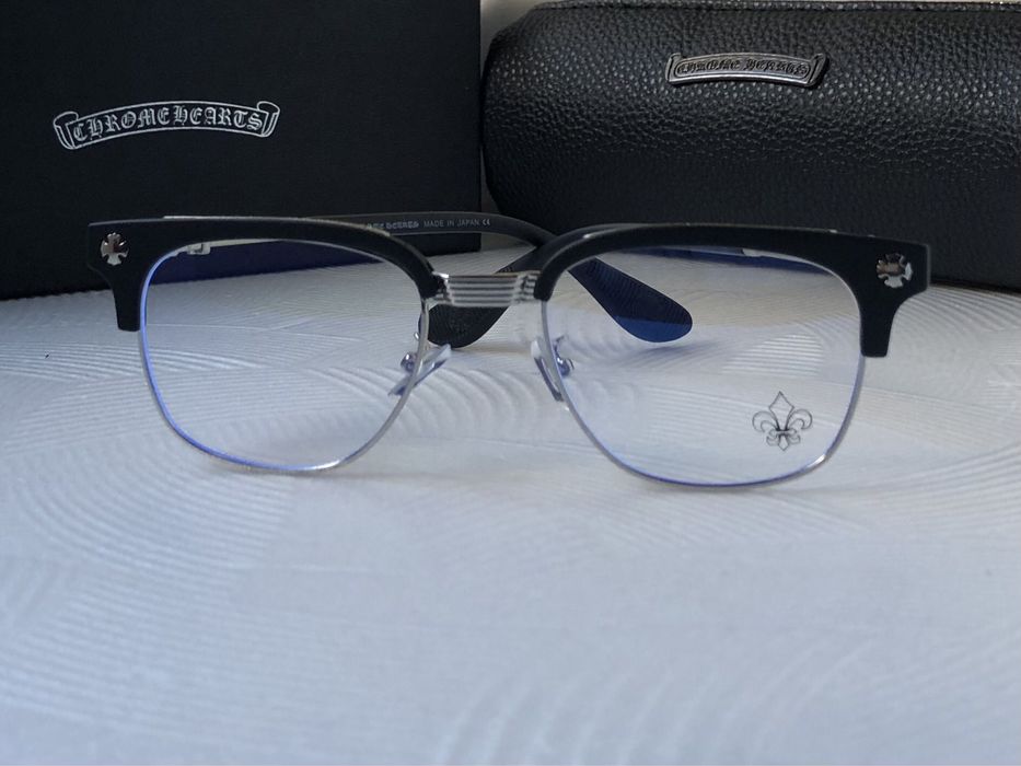 Очила за компютър Диоптрични рамки прозрачни слънчеви chrome hearts