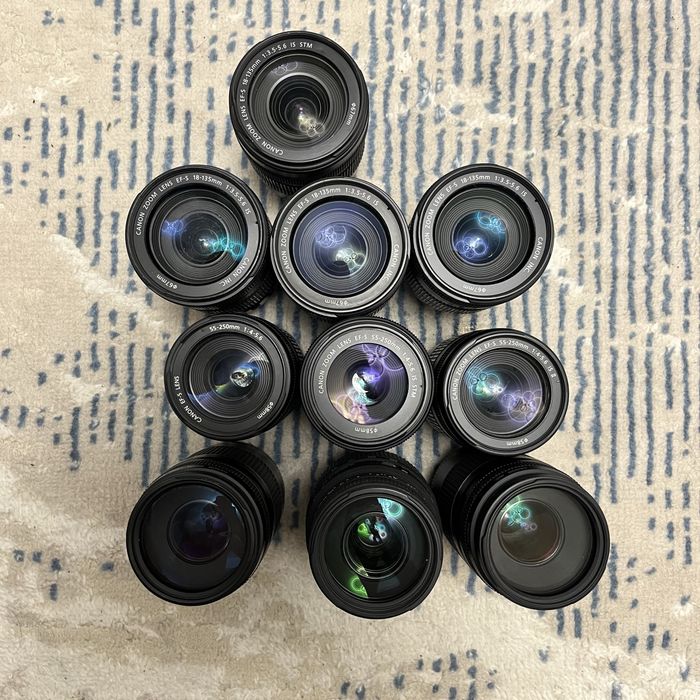 Обьективы Canon