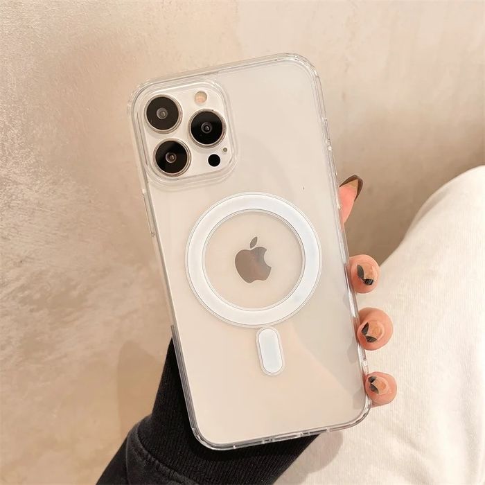 Силиконов калъф с Magsafe за iPhone 11/12/13/14/15/16/17 PRO и PRO MAX