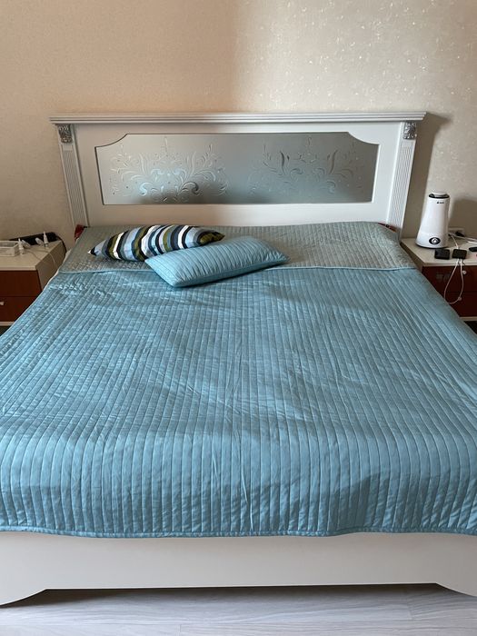 Покрывало полуторное икеа+ наволочка