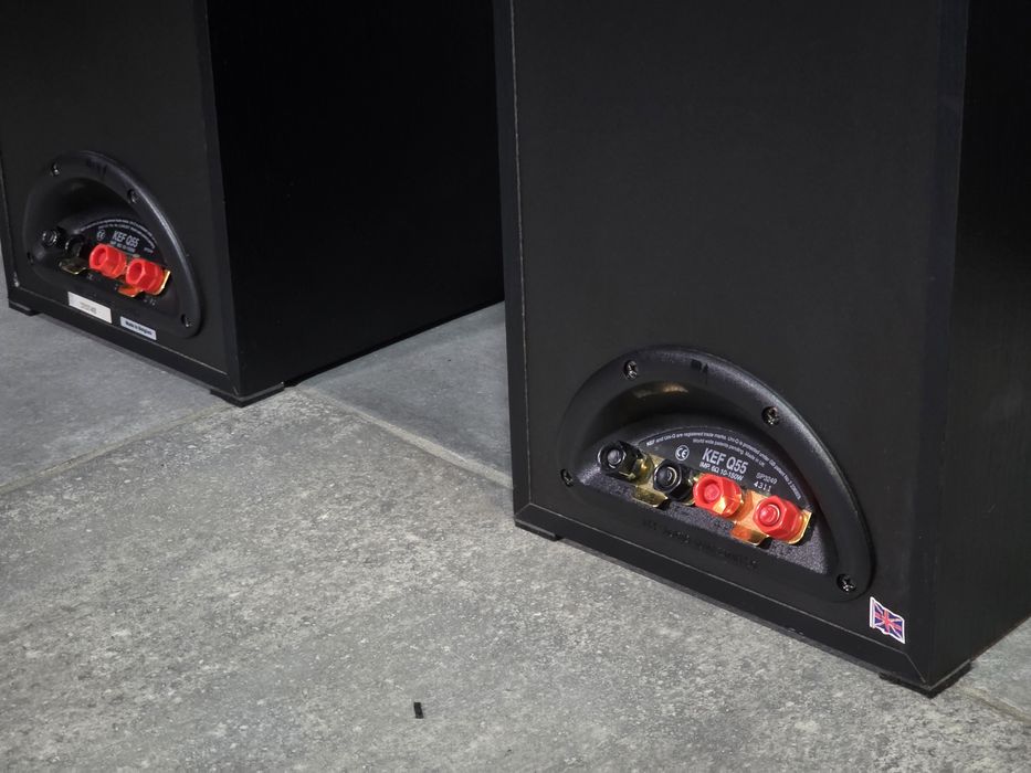 Boxe de podea KEF Q55, 3 cai, 10-150w, 6 ohm , hifi stereo coloane