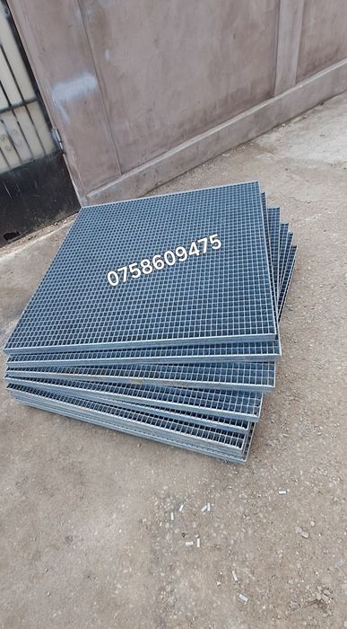 Grilaje-trepte zincate 40x120