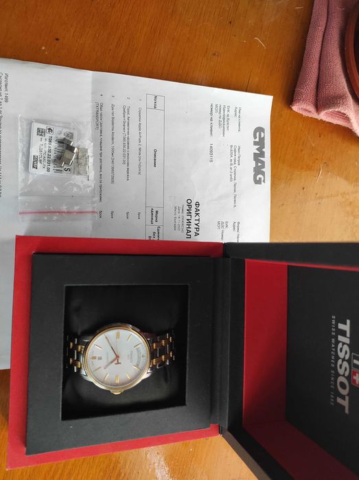 Продавам оригинален швейцарски часовник Tissot Automatic III