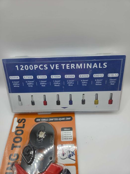 Пресс клещи, для обжима втулочных наконечников HSC8 6-4A