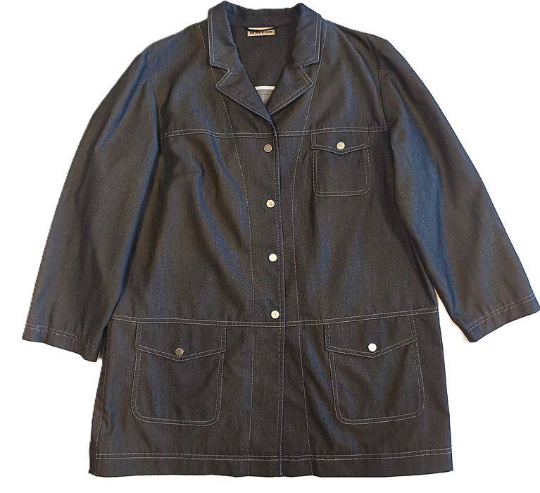 Дамско дънково яке, универсален размер, за сезон пролет-есен