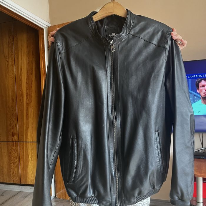 Яке от естествена кожа - 3XL