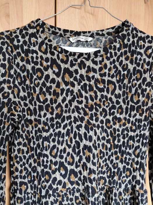 Рокля в леопардов принт