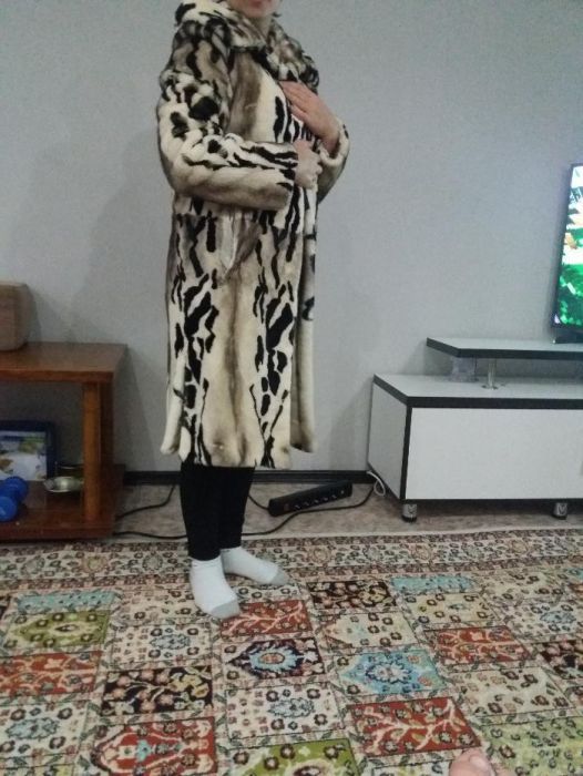 Шуба-норка с бобром