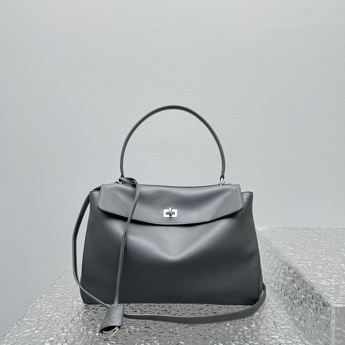 Geanta Balenciaga Rodeo 35cm gri, Premium