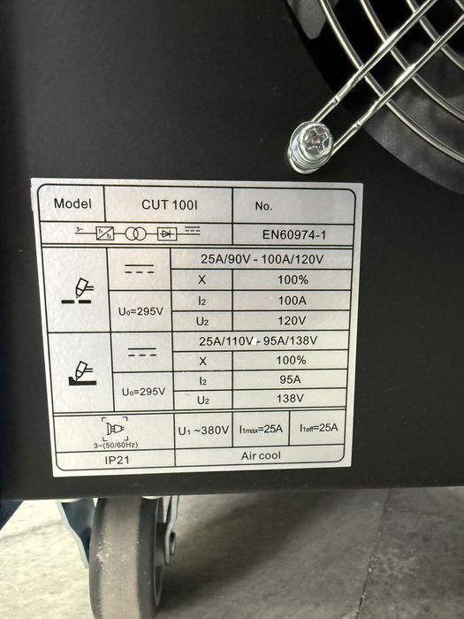 Сварочный аппарат “RILAND” CUT100i  380v плазменная резка