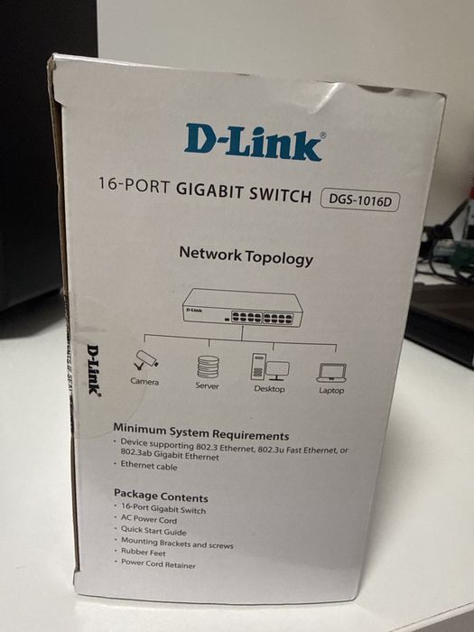 Суич чисто нов / D-Link DGS-1016D