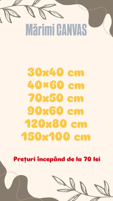 Tablou pânză (CANVAS)