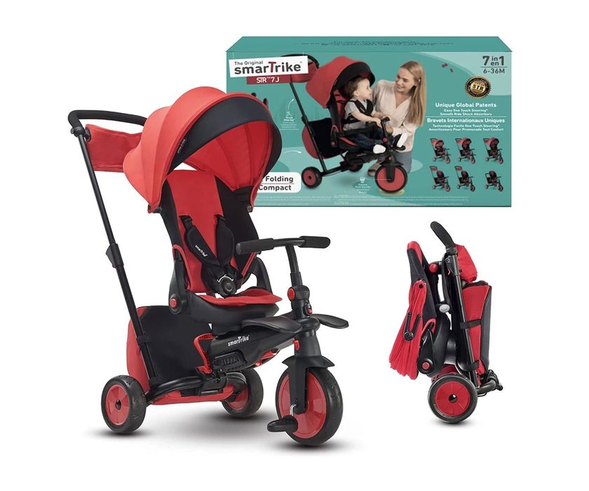 smartTrike сгъваема триколка 7-в-1 smarTfold